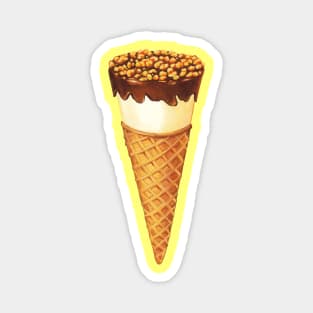 Ice Cream Novelties King Cone Sticker